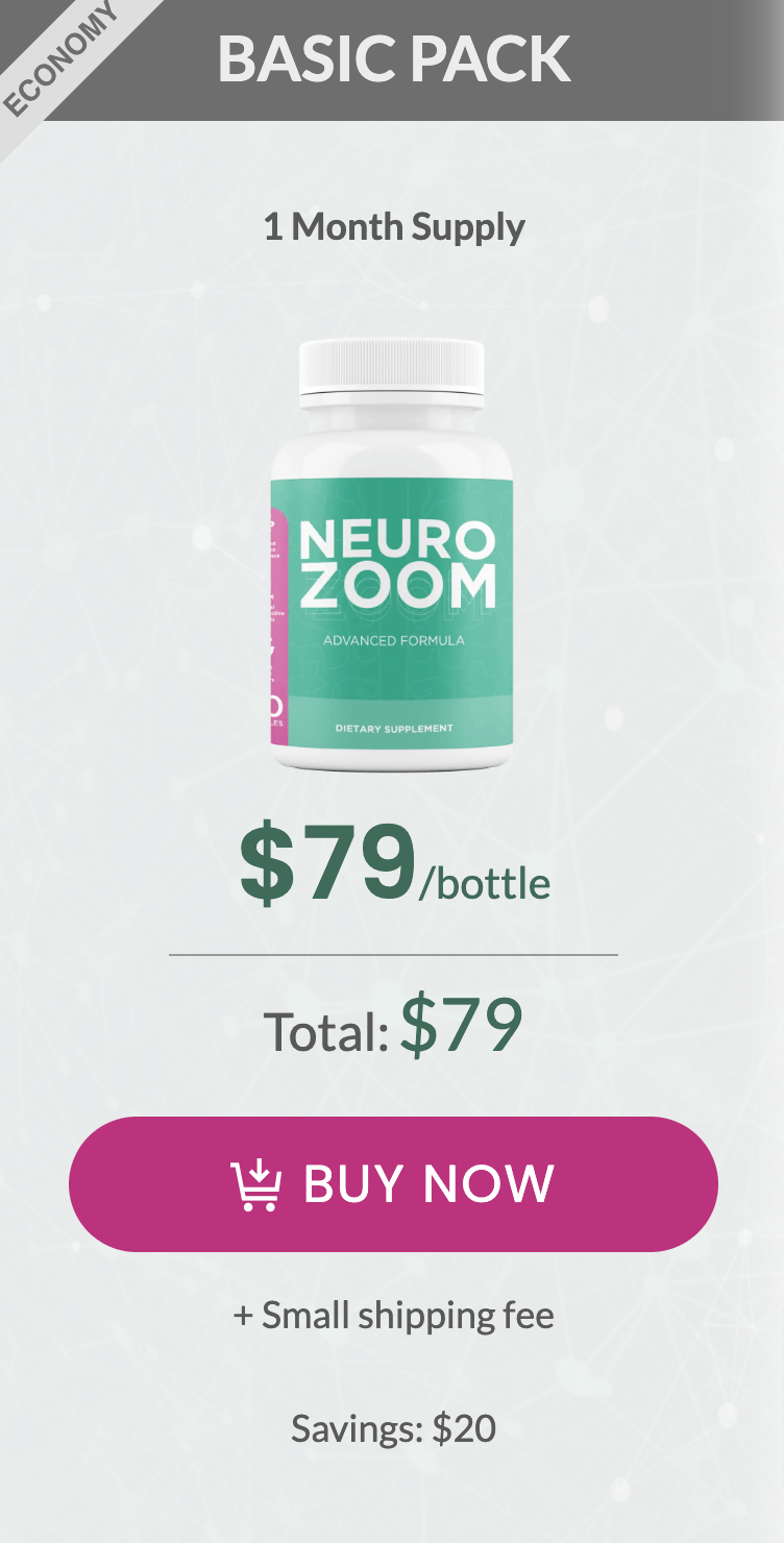 NeuroZoom - 1 Bottle
